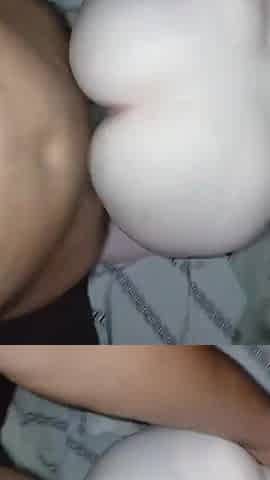 I screwed my little white stepdaughter in the motel, pink snatch on all fours