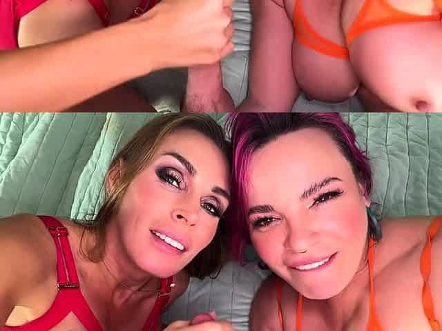 Amateur Curvy Girl Blowjob and Cum on Face and Big Boobs