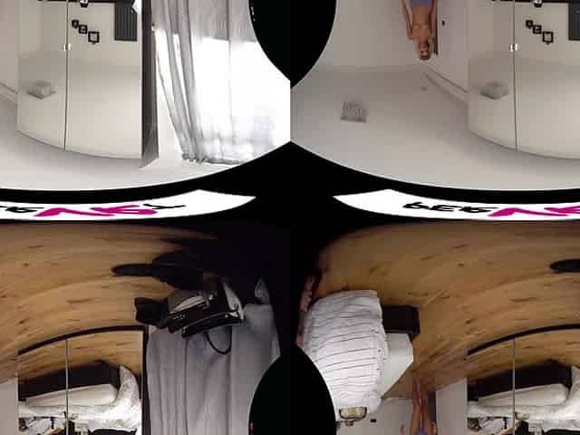 Mirror Tease - Blonde Solo Model Changing Room - Sexlikereal