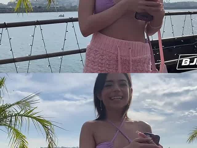 BJRAW Painting Aria Valencia's marvelous face with cum