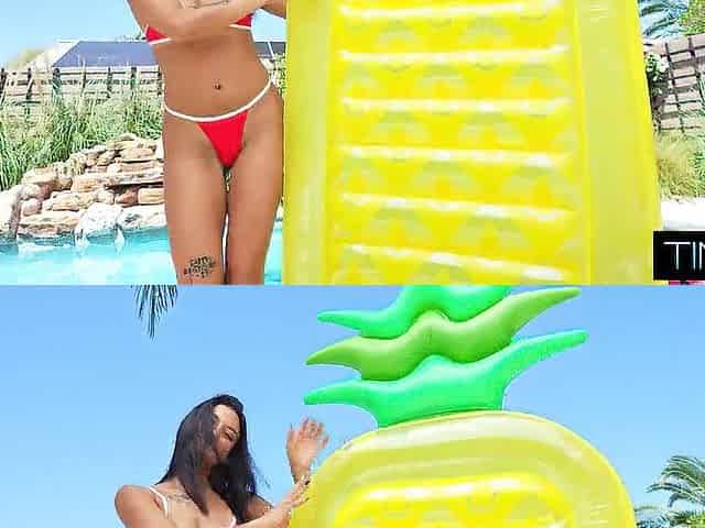 Summer Doxy Loses Her Mind Riding Plump 10 Incher