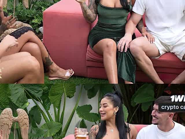 Swinger pair exchange wives in an outdoor screw - Mariana Martix, Brady Bud, Yasmina Khan & Yeri Blue