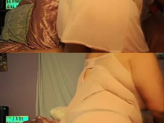 Stepdaughter paddles her booty