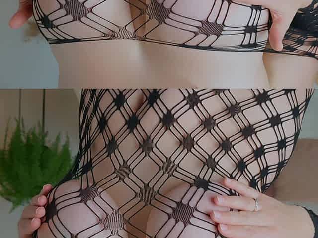Big MILF Boobs and See-through Lingerie. It's Exciting.