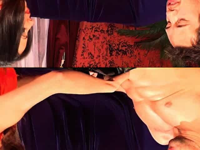 Big assed busty tit fuck and blowjob