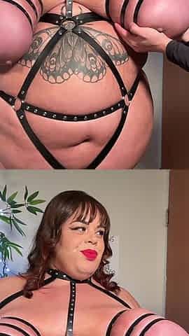 Huge Tits SSBBW Angel Plays the Game of Throws