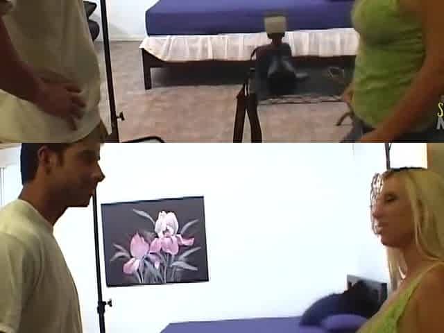 Pleasant Devon Lee sucks shlong and licks balls previous to getting banged on a purple daybed.