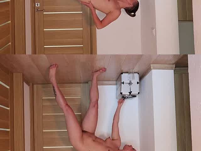 4K Pee Challenge: 20min Desperation, Extreme Holding & Massive Floor Pissing