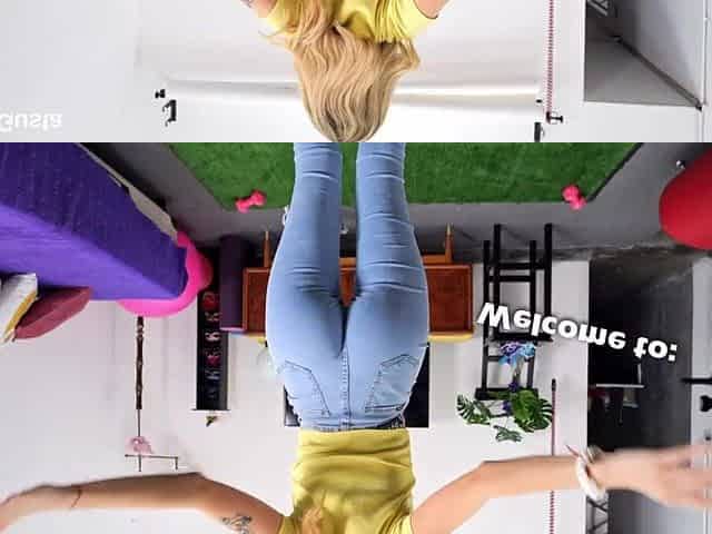 Incredible Round Booty on Slim Legs! Biggest Haunch-Aperture, Puffy Cameltoe! Most excellent Jeans!