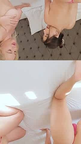 Curvy Pornstars Threesome Missjackson & Tru Kait