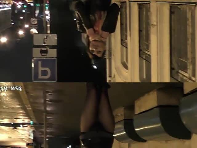 Bottomless at bar. Jeny Smith