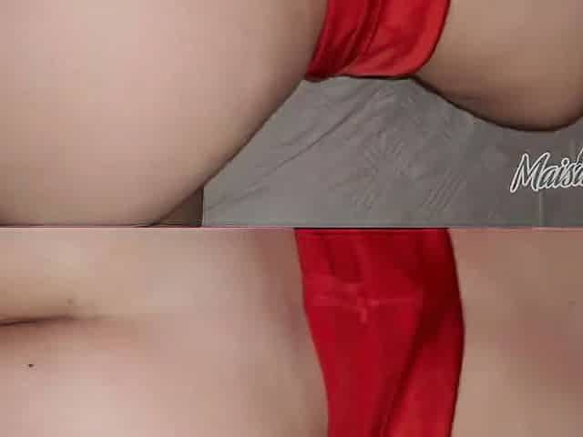 Ebony dude screws redhead at the after-party and cums in her booty.