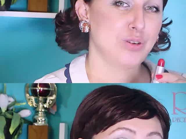 Red lipstick giving a kiss teasing by Regina Noir. Teaser