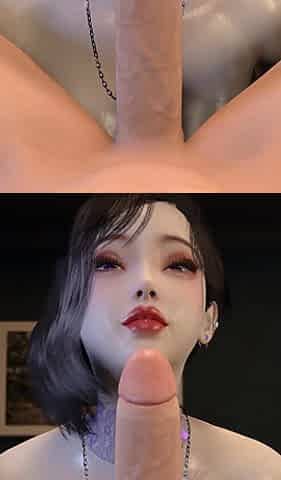 3D BBW Mature MILF Cheating with Young Big Cock