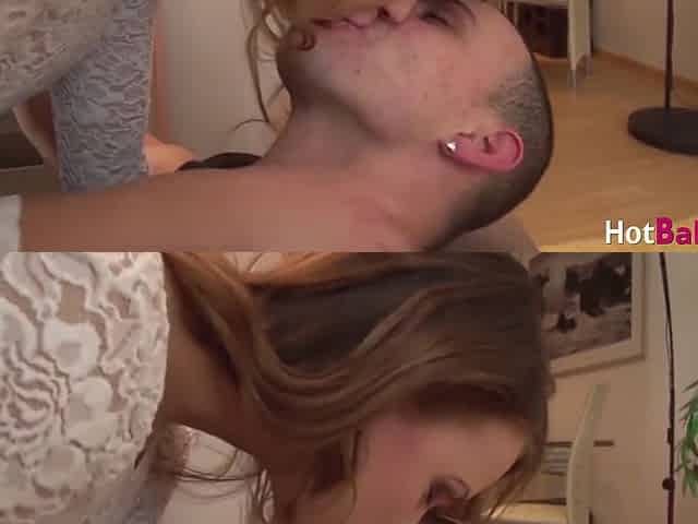 Taylor Sands - Brunette Making Love And Taking Cum In Mouth