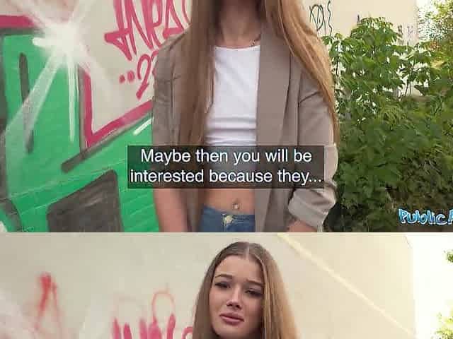 This babe So screwing Cute I almost Cum likewise Early - Public Agent