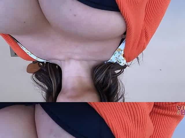 Orange Sweater 1 - Rachel Aldana