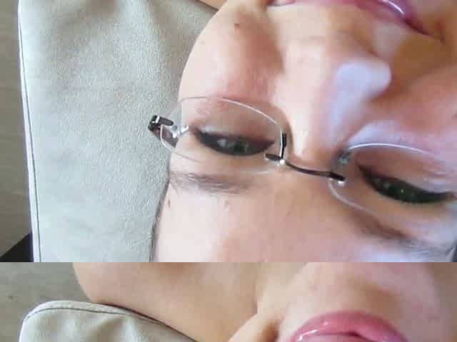 hardcore amateur blowjob and cumshot on her face