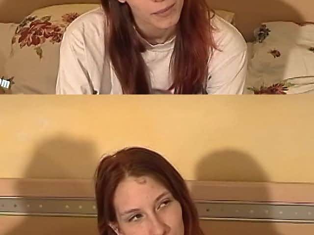 Natascha's anal defloration - Cuckold has to watch