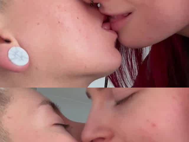 Vehement Real Lesbo Pair Masturbate Jointly (ejaculation on OF)