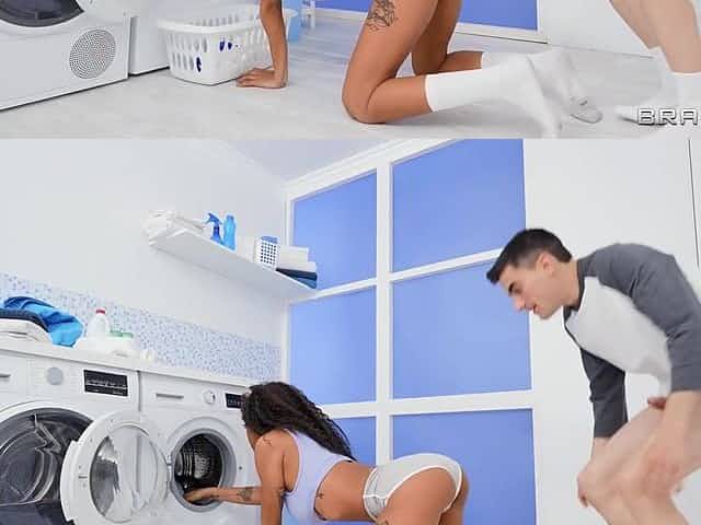 Tina Fire surprised roommate with shagging