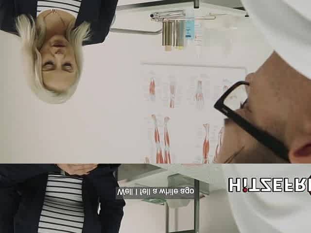 HITZEFREI Lilli Vanilli banged by her doctors large dick