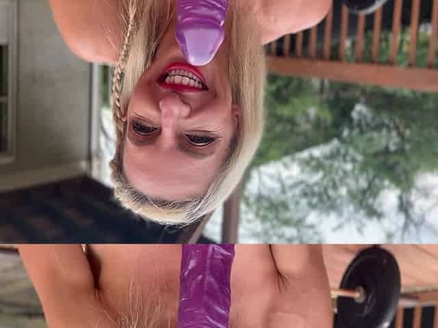 Dildo BJ and Fuck JOI