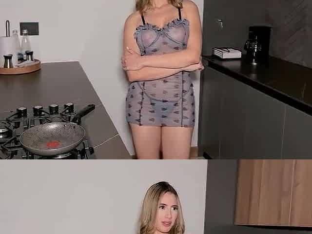 After a lengthy day, my spouse comes home wanting to screw me and goes at it hard in the kitchen!! - AMBAR PRADA