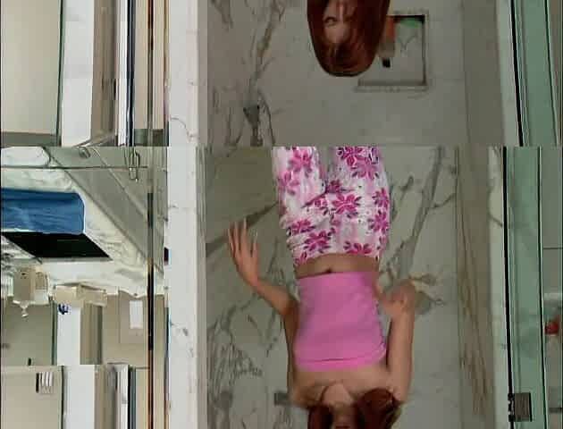 Young Redhead Gets Fucked in the Bedroom After Taking a Shower