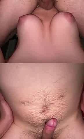 if u bang 'em they will cum... wife screws spouse using ding-dong!