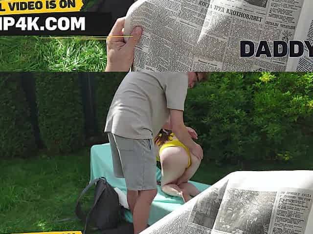 DADDY4K. Her Vagina Got Juicy with Dad
