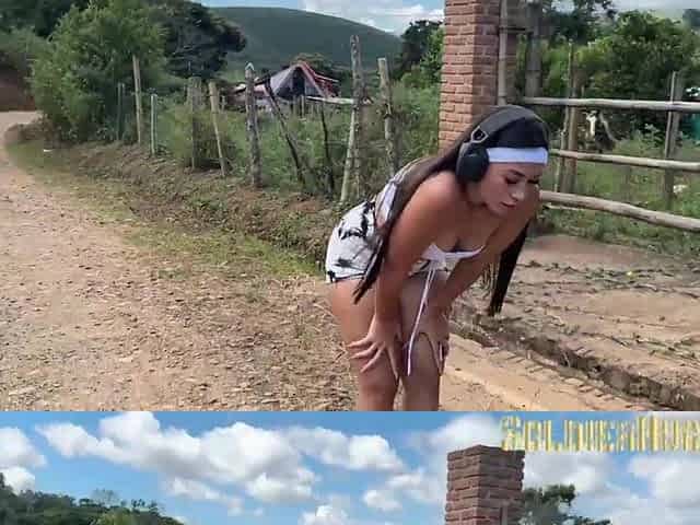 After exercising I end up in my neighbour's car banging