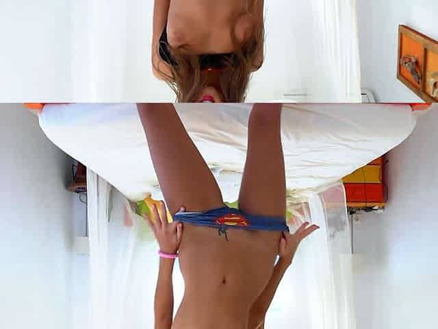 Hottest Amateur 19yo Blonde Teen going solo on Webcam