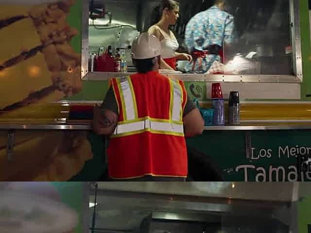Taco Food Truck's Waitress