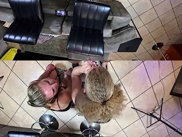 Getting a CREAMPIE after getting FFM 3SOME SCREW, legs widen wide