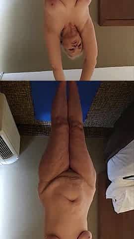 In nature's garb Yoga Time With Hot mother I'd like to fuck!