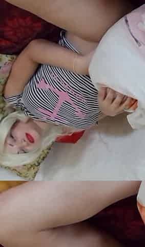Alone Leash at Home and Horny