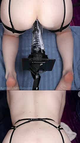 So Fun Big Dildo in My Ass