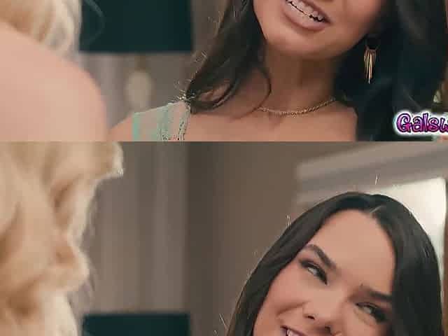 Bride to be Lily LaBeau and three bridesmaids