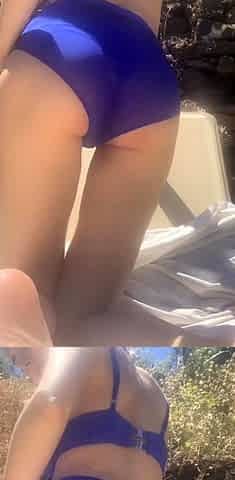 Curly Blonde Teen Records Solo Dildo Masturbation More at