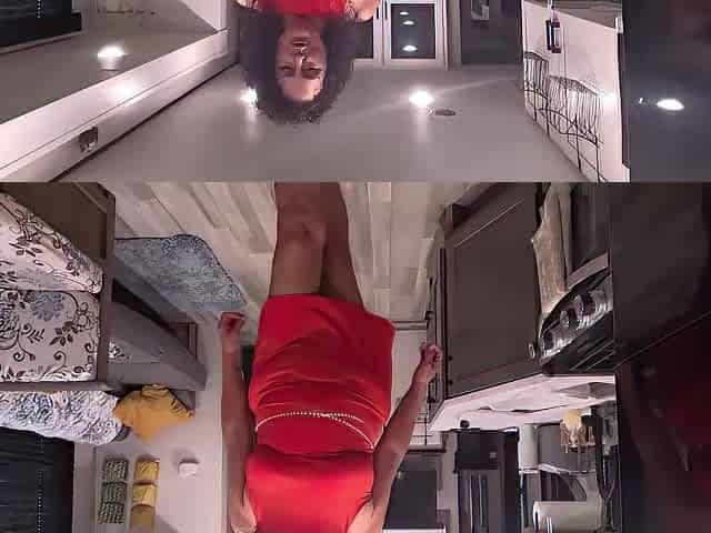 Ali Allure Models a Costume for Stepson TEASER - See Full on RED
