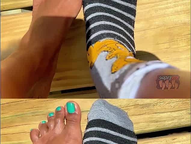 Charming Feet Black Footjob Tugjob COMBO