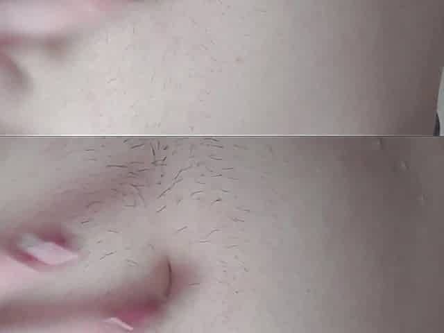 I Caress, Squeeze and Inflate My Hairy Belly
