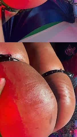 Butt bouncing and squirting all over myself