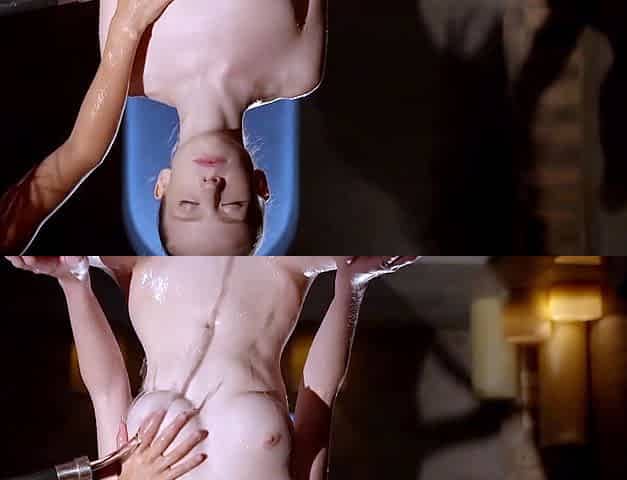 Naked Nuru chair erotic massage