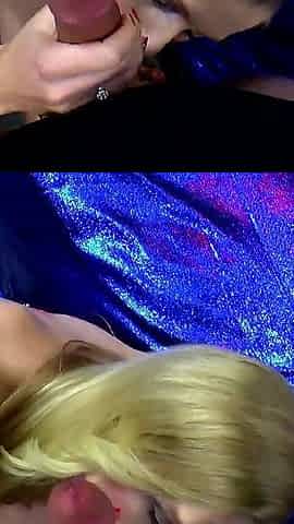 Ggg John Thompson- Sexy Claudia Enjoys Giant Coks in Her Horny Pussy and Mouth in a Wild Bukkake Gangbang