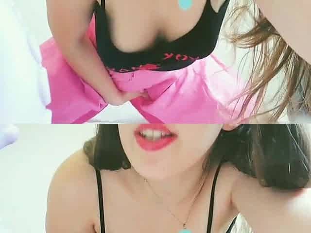 nasty baby masturbation with her hentais sex tool