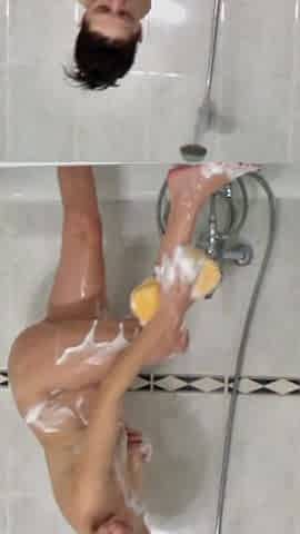 Masturbation in the Shower
