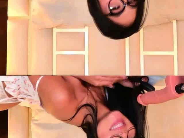 Toy Pounding Her Tight Teen Pussy