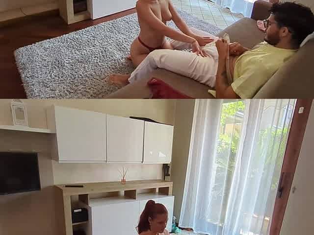 My Nympho Stepsister Wants Always to Fuck, She Swallows My Cum Like a Slut